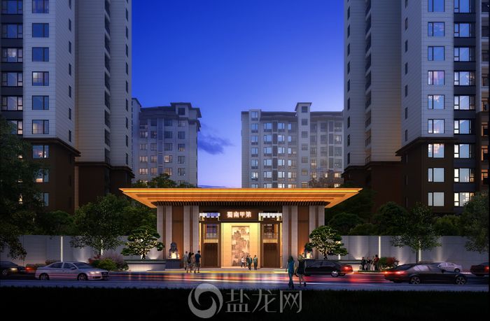 紫荆城邦小区团装正在进行中……