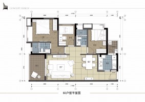 萍乡都市国际130㎡意式两室一厅