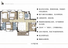 九江万达华府90㎡美式三室一厅