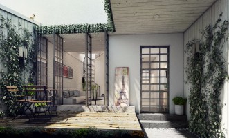 100㎡意式loft