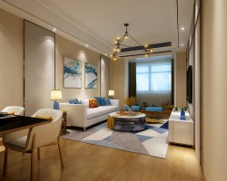 安福130㎡奶油风loft