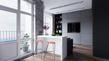 萍乡160㎡原木风loft