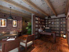 德兴140㎡奶油风loft