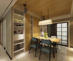 丰城100㎡新中式别墅