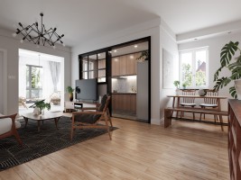 100㎡中古风loft