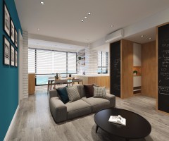 永新80㎡原木风loft
