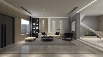 130㎡原木风loft