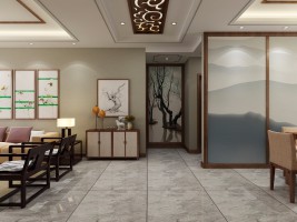 城南片区住宅100㎡原木风小户型