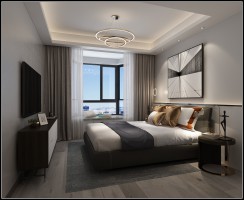 90㎡现代简约两室一厅