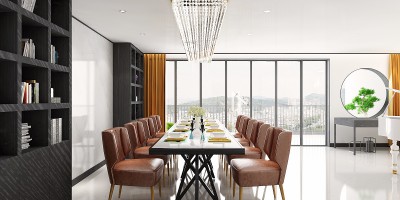 尚品名居120㎡极简四室一厅