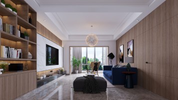安福140㎡中古风洋房