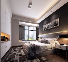 75㎡混搭风四室一厅