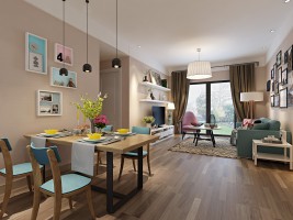 井冈山罗浮苑小区80㎡法式loft
