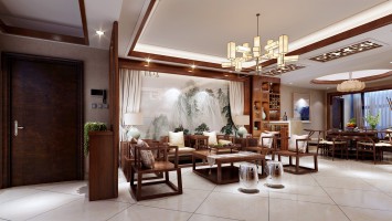 120㎡原木风loft