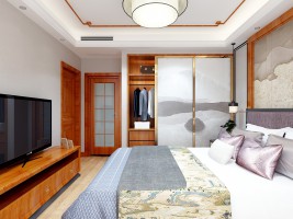 200㎡+原木风四室两厅