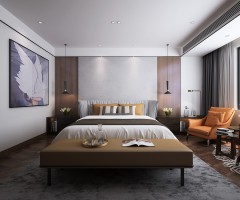 130㎡中古风复式