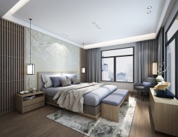 芦溪120㎡美式三室一厅