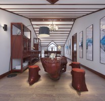 宜春140㎡中古风三室一厅