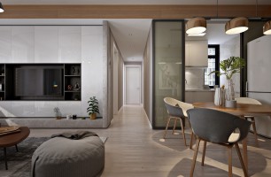 抚州140㎡混搭风loft