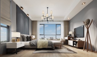 南昌美的悦江府180㎡美式loft