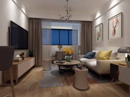 100㎡极简loft