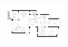 80㎡法式loft