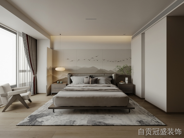 新中式装修案例图