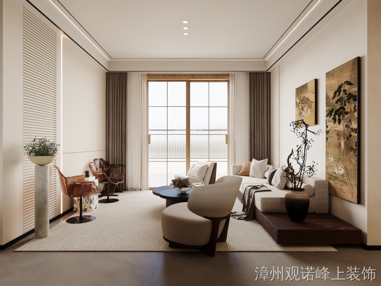 新中式装修案例图