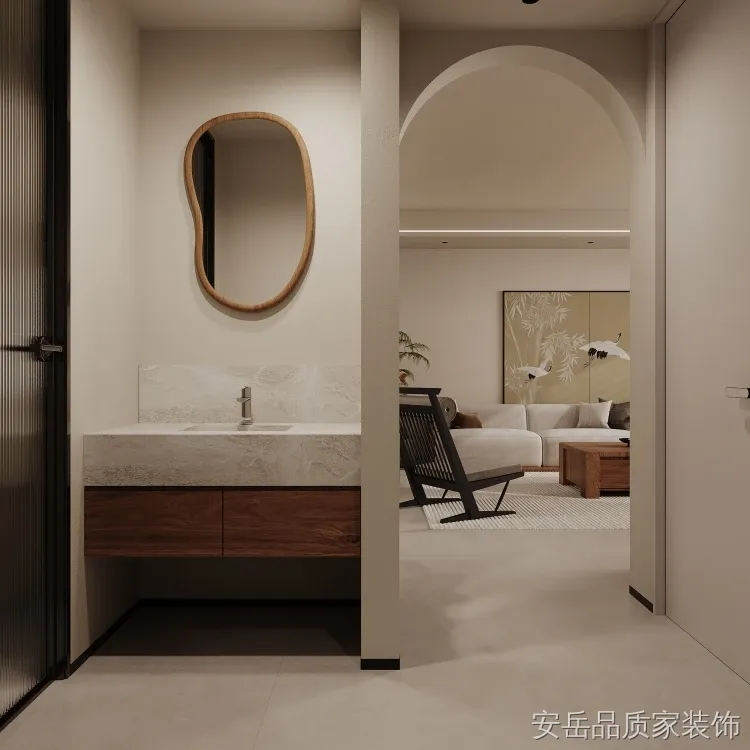 新中式装修案例图
