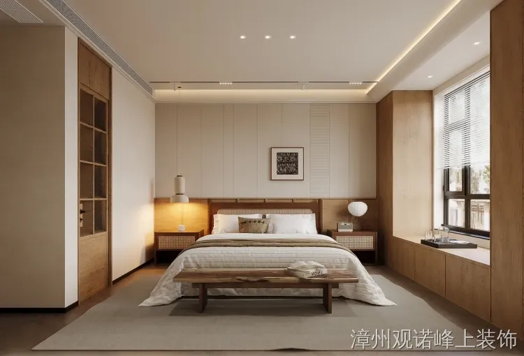 新中式餐厅装修案例图