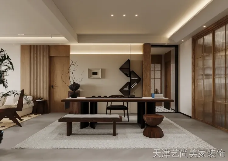 新中式装修案例图