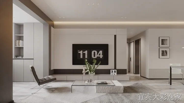 现代简约装修案例图