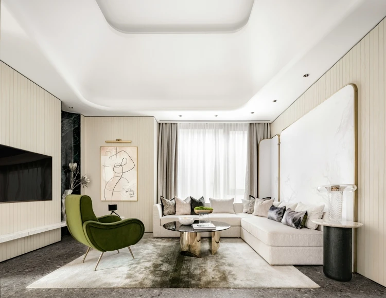奶油风装修案例图