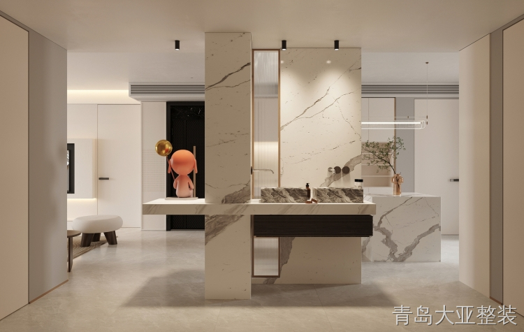 奶油风装修案例图
