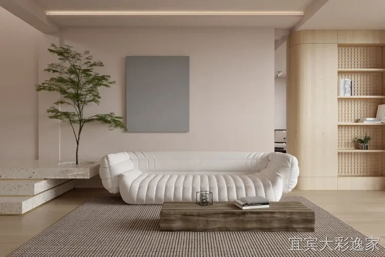 奶油风装修案例图
