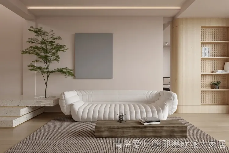 奶油风装修案例图