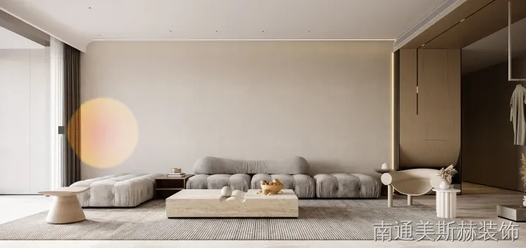 奶油风装修案例图