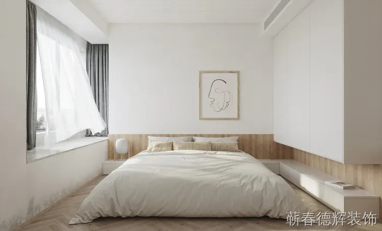 奶油风装修案例图