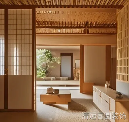 原木风装修案例图