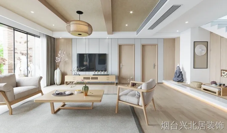 原木风装修案例图