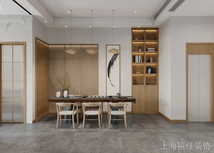 原木风装修案例图
