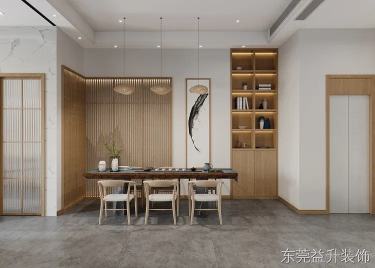 原木风装修案例图