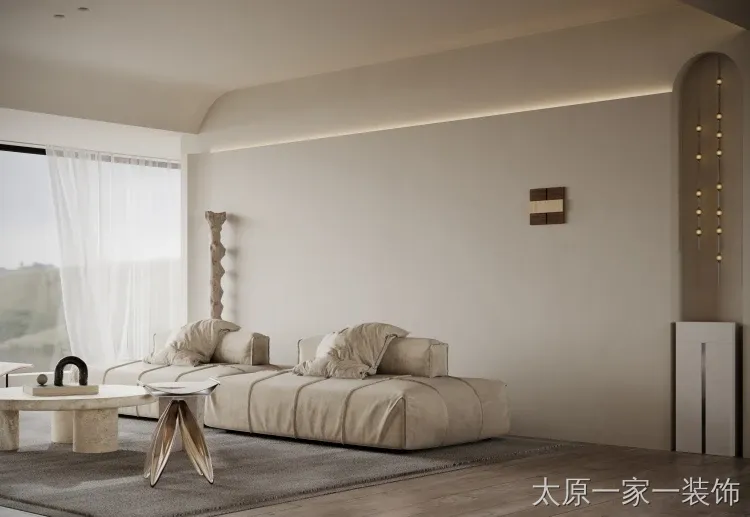 原木风装修案例图