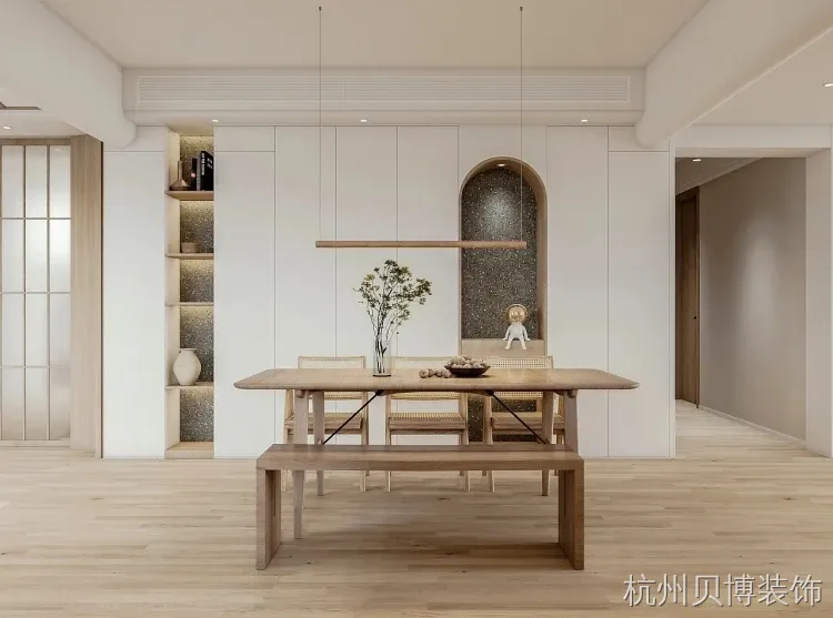 奶油风装修案例图