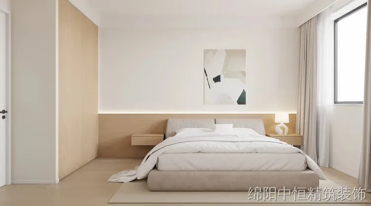 奶油风装修案例图