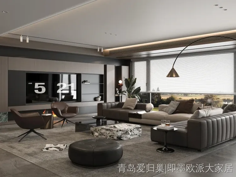 客厅装修案例图