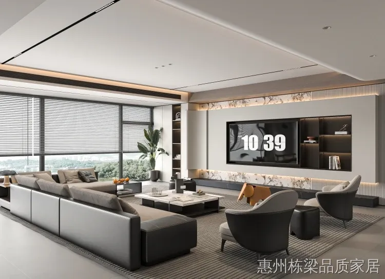 客厅装修案例图