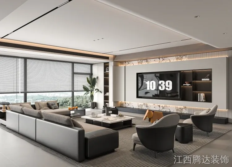 客厅装修案例图