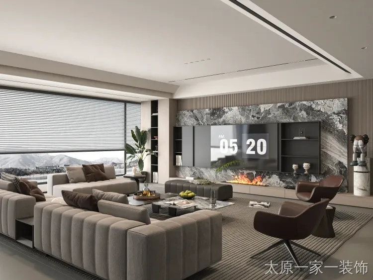 客厅装修案例图