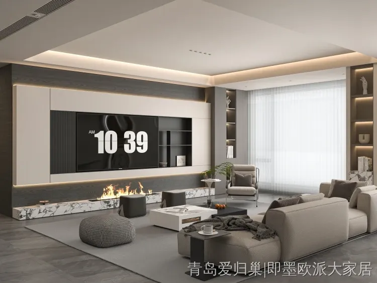 客厅装修案例图